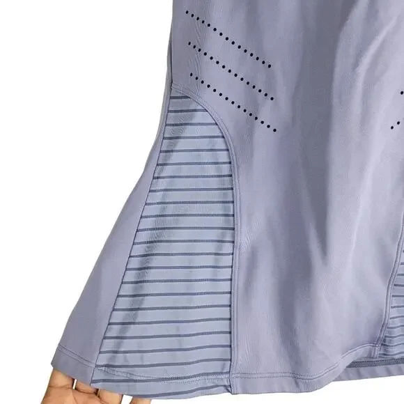 Gymshark Womens Pro Perform Vest size S Steel Blue Activewear Racer Back Stretch - Picture 6 of 7